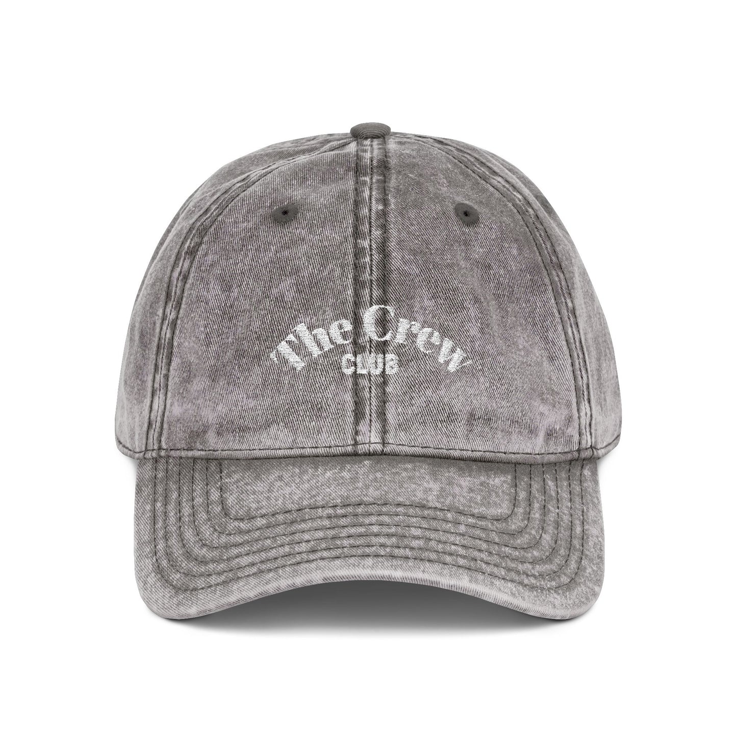 Vintage Embroidered Cap | The Crew Club