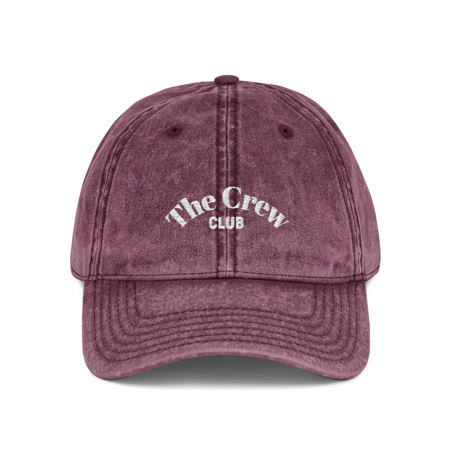Vintage Embroidered Cap | The Crew Club