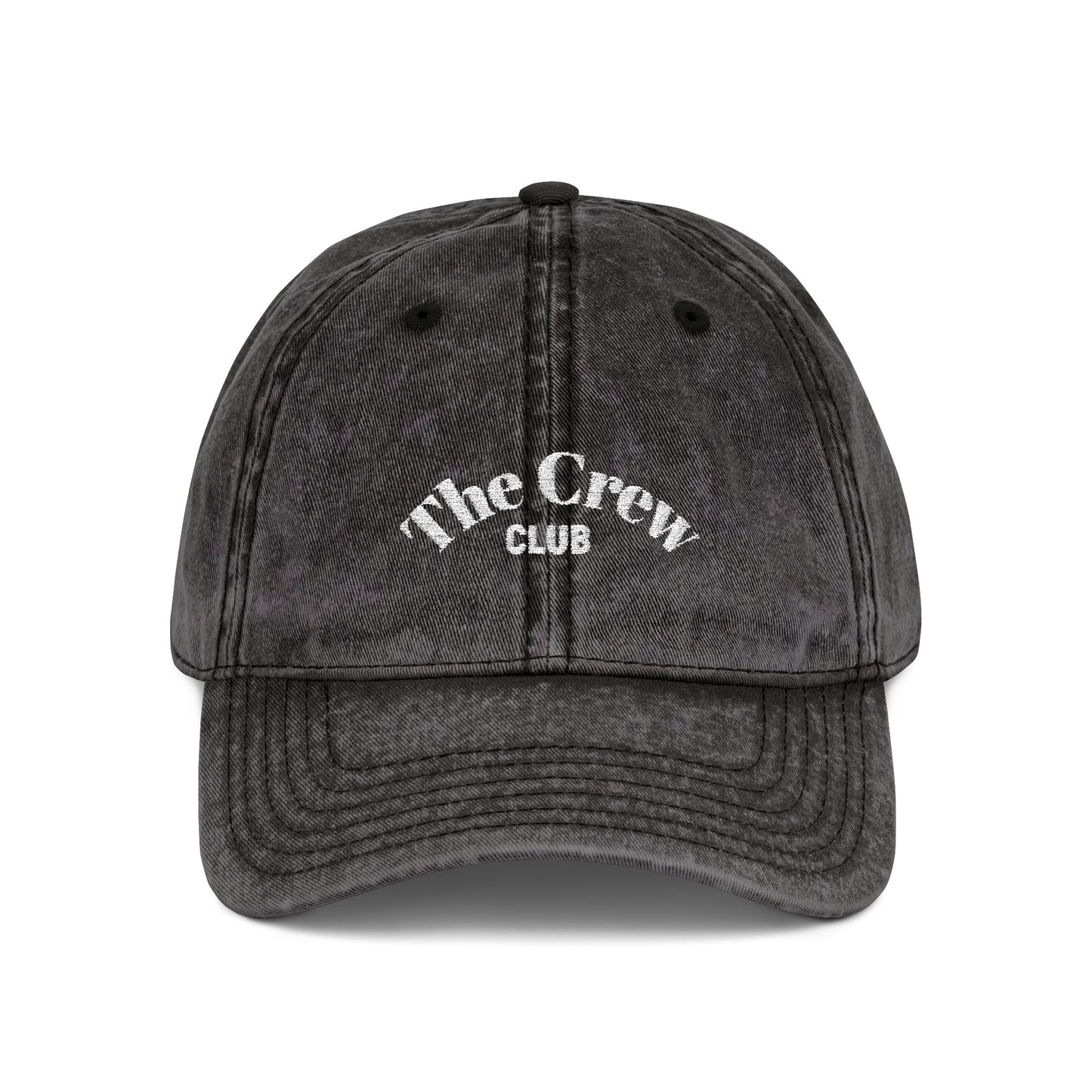 Vintage Embroidered Cap | The Crew Club