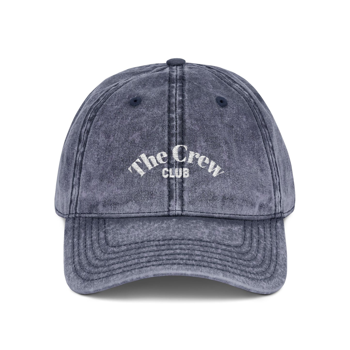 Vintage Embroidered Cap | The Crew Club