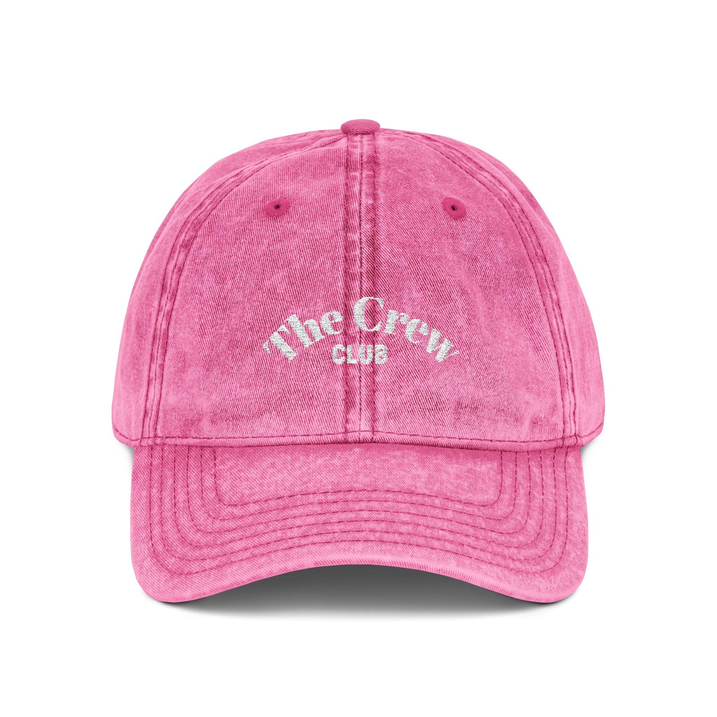 Vintage Embroidered Cap | The Crew Club