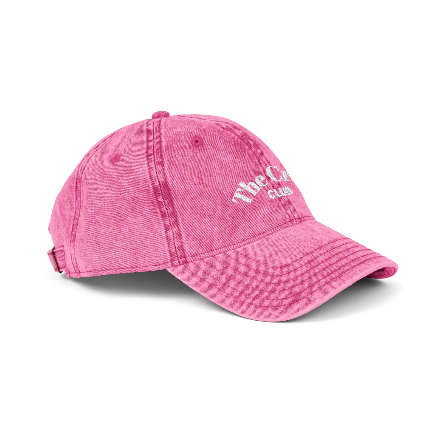 Vintage Embroidered Cap | The Crew Club