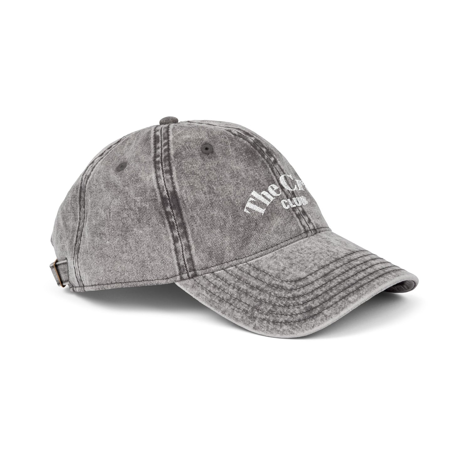 Vintage Embroidered Cap | The Crew Club