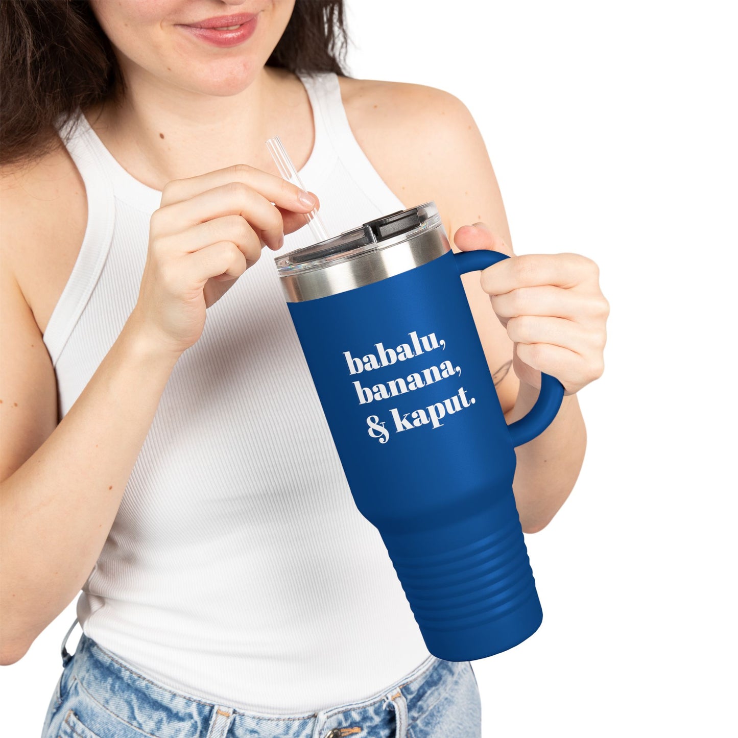 Crew Jargon insulated Travel Mug