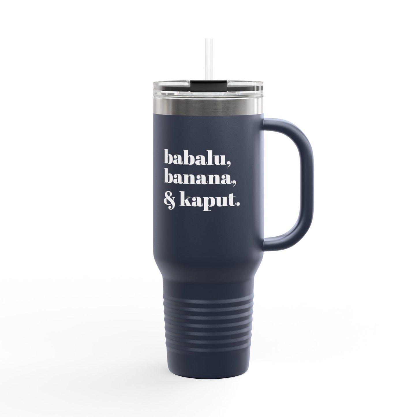 Crew Jargon insulated Travel Mug