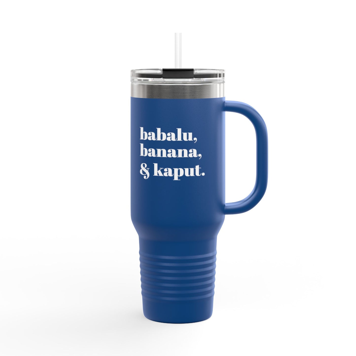 Crew Jargon insulated Travel Mug