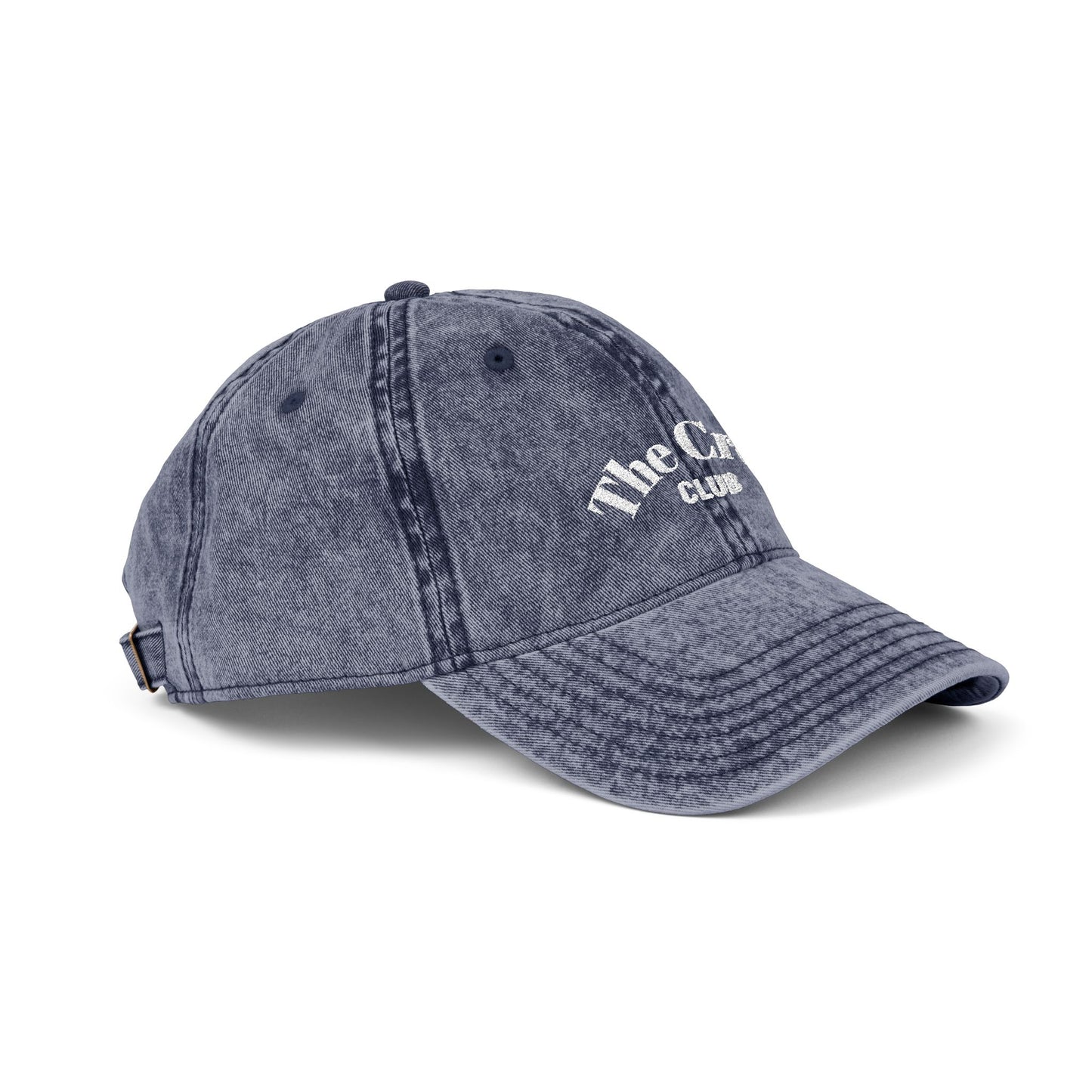 Vintage Embroidered Cap | The Crew Club