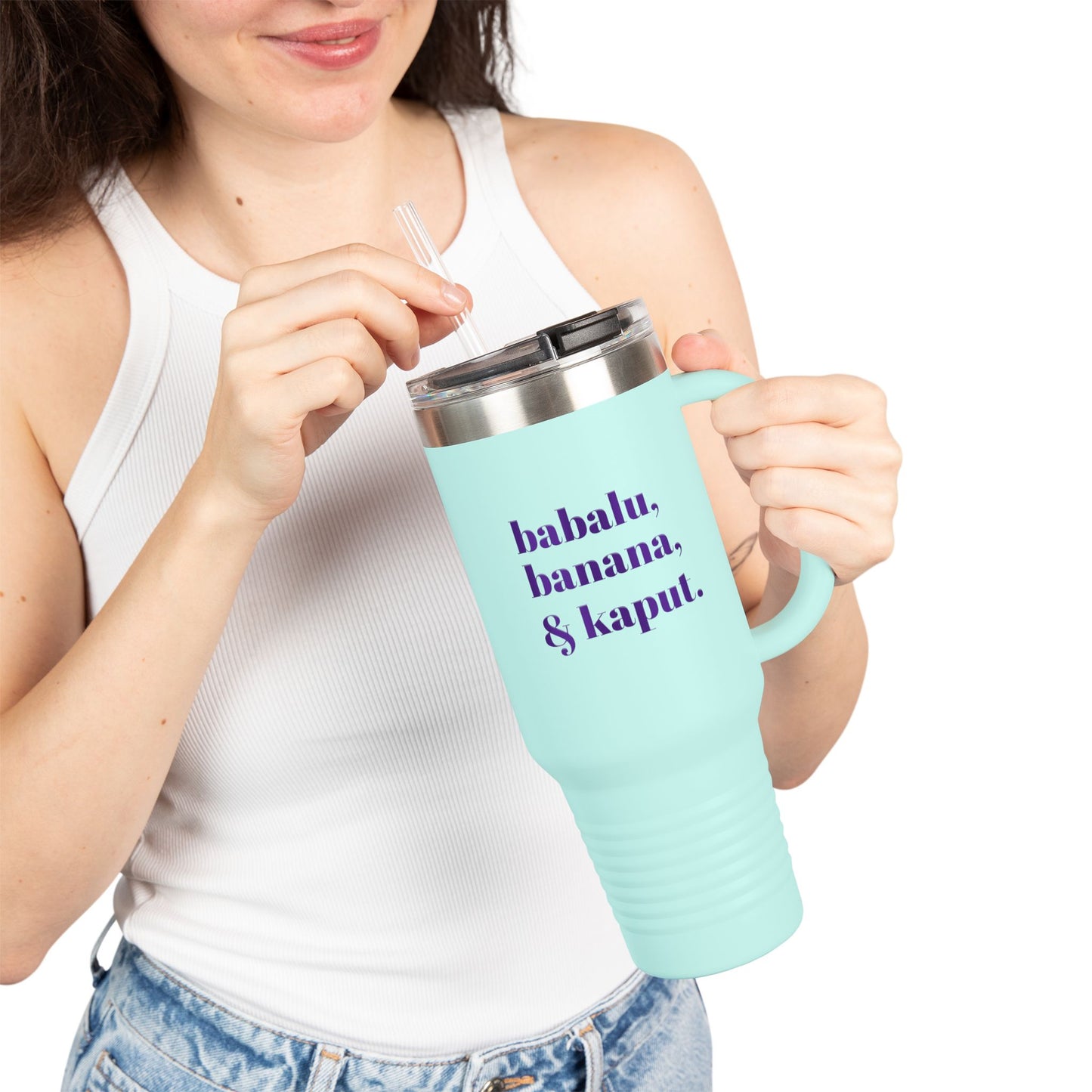 Crew Jargon insulated Travel Mug