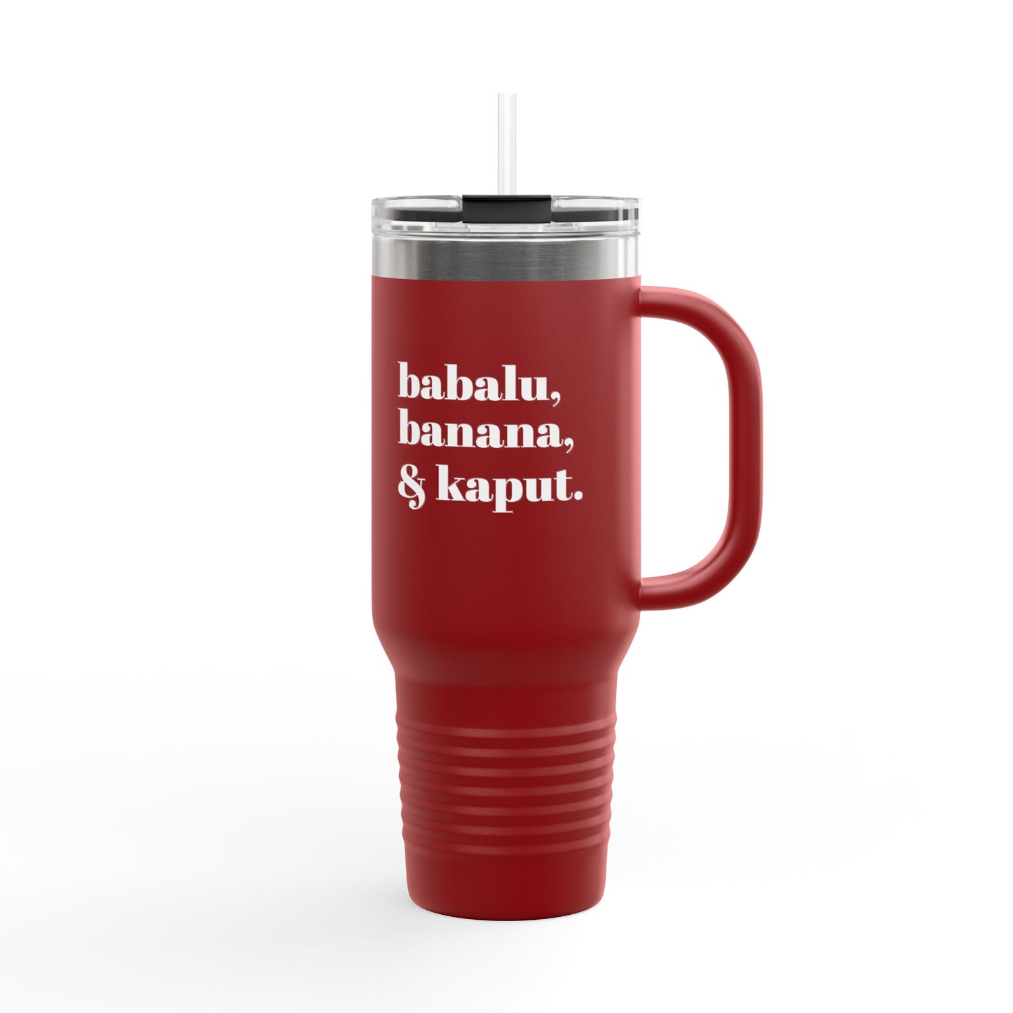 Crew Jargon insulated Travel Mug