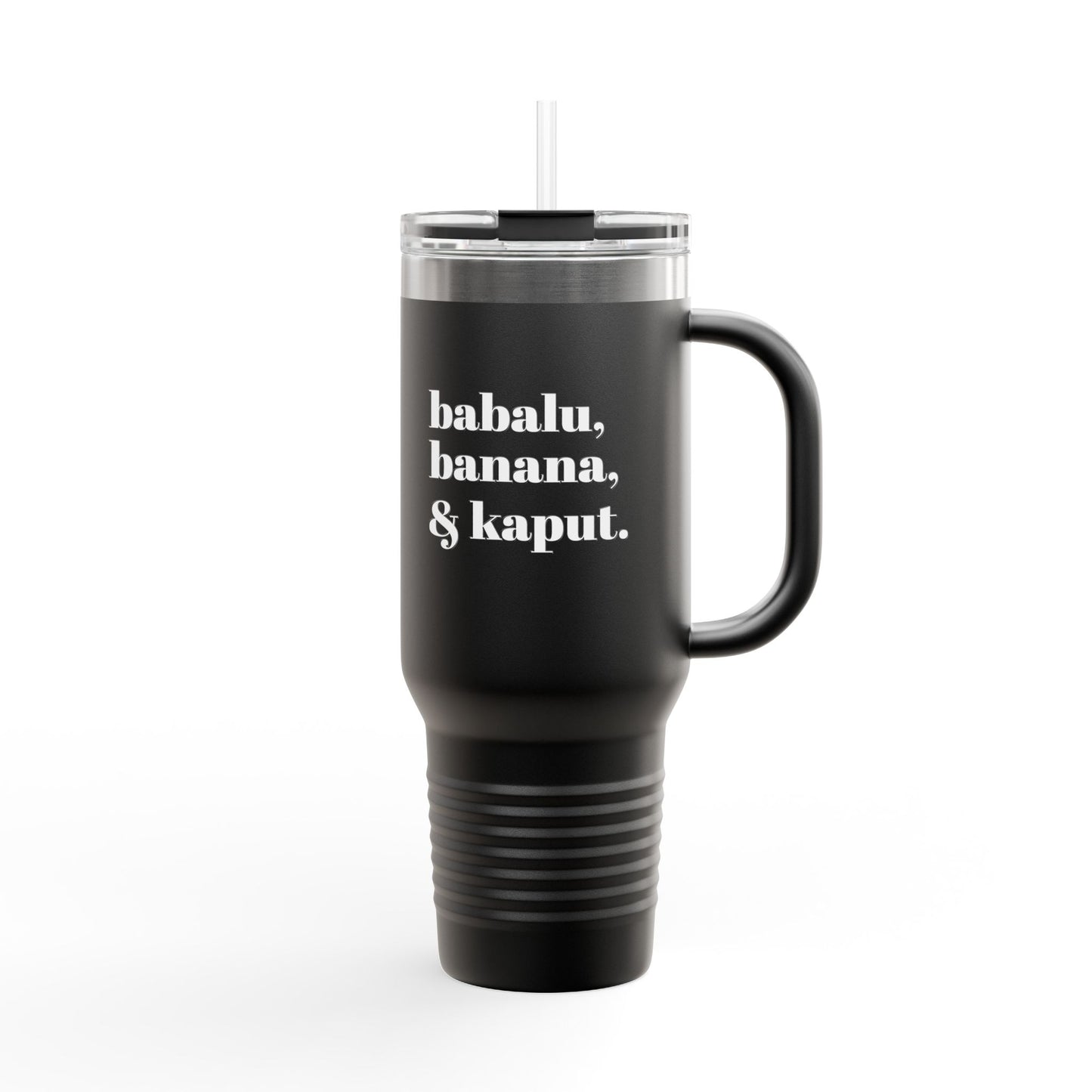 Crew Jargon insulated Travel Mug