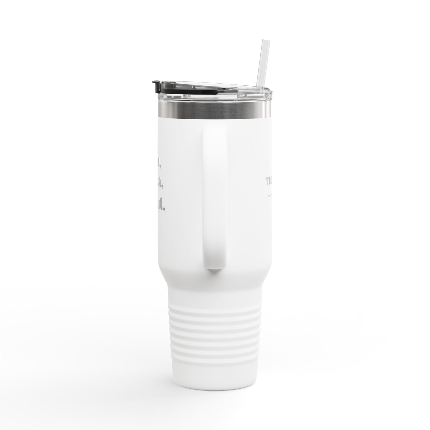 Crew Jargon insulated Travel Mug