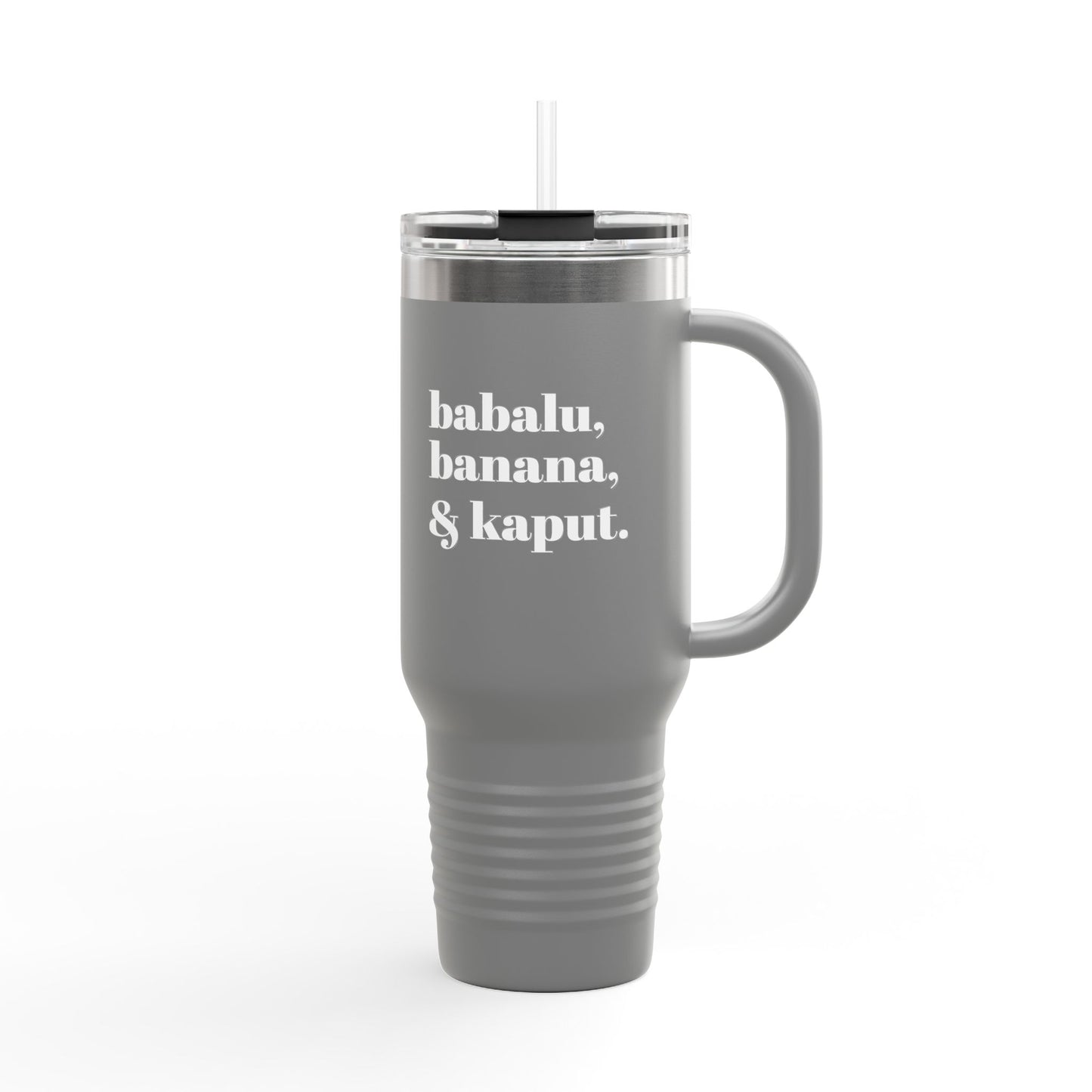 Crew Jargon insulated Travel Mug